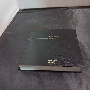 MONT BLANC Watches Service Guide
